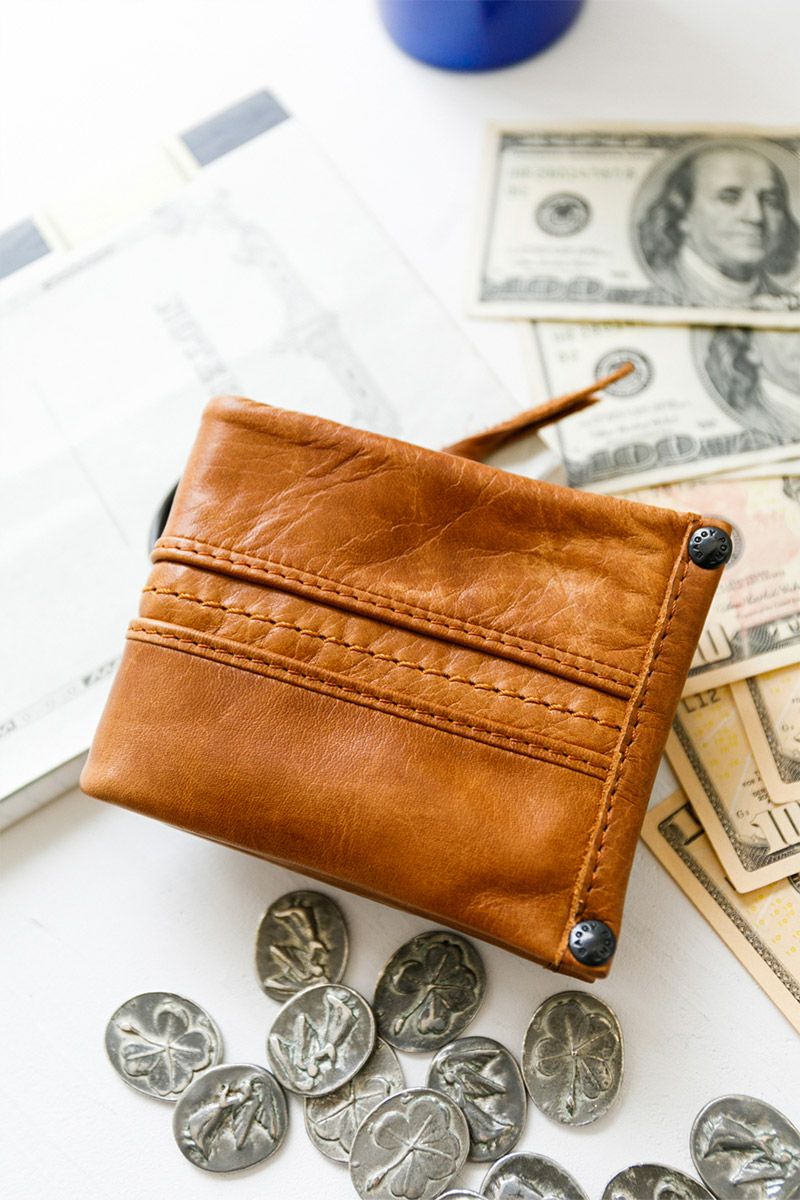 BAGGY PORT バギーポート 小銭入れ付き 二つ折り財布 SNK-611