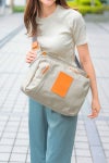 BAGGY PORT バギーポート 10号高密度帆布 BLACK ブラック メッセンジャーバッグ YNM-416