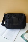 BAGGY PORT バギーポート 10号高密度帆布 BLACK ブラック メッセンジャーバッグ YNM-416