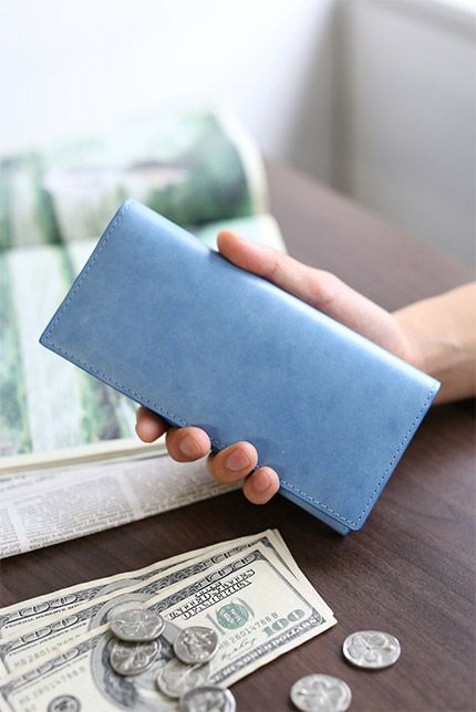 BAGGY PORT バギーポート 藍染レザー シリーズ KOI INDIGO DYE SMOOTH