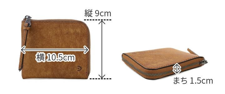 BAGGY PORT バギーポート ブオナ Ｌ字ファスナー 小銭入れ コインケース ZYS-2403