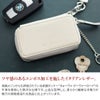 PELLE MORBIDA ペッレモルビダ Barca バルカ エンボスレザー ラウンドファスナー スマートキーケース PMO-BA327