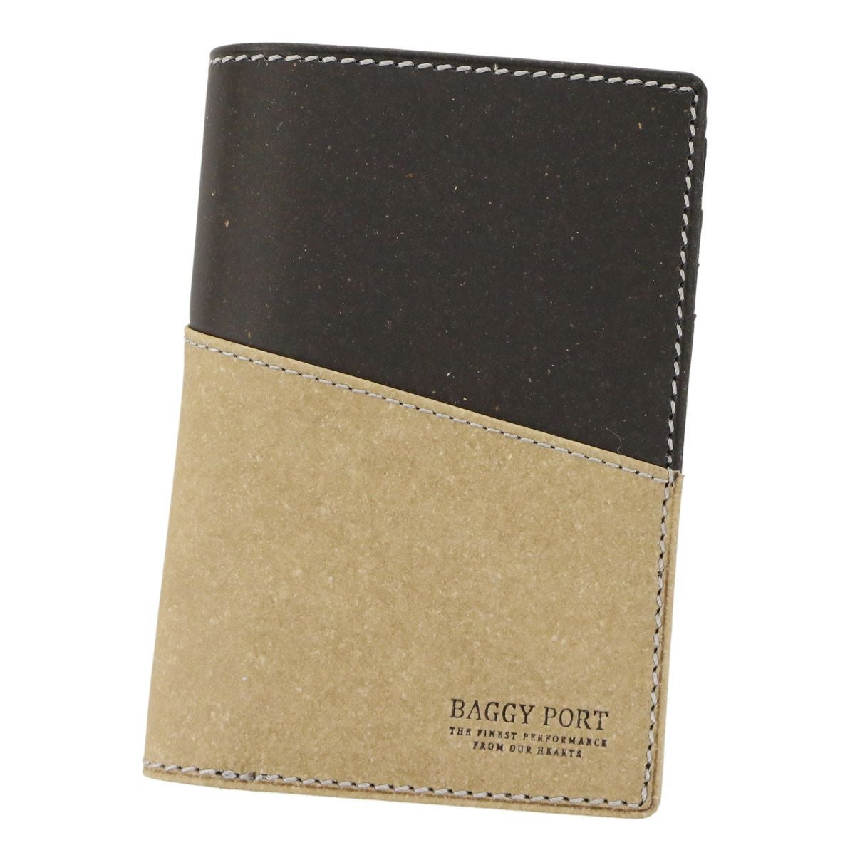 BAGGY PORT バギーポート リサイクルレザー 小銭入れ付き二つ折り財布 ZKM-602