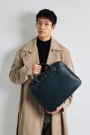 PELLE MORBIDA ペッレモルビダ Capitano キャピターノ エンボスレザー A4ブリーフケース 1室タイプ（ショルダーベルト付属） PMO-CA208