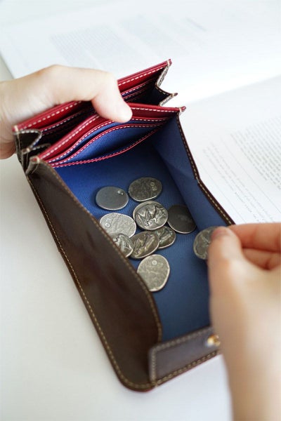 ALBERO アルベロ PIERROT ピエロ 小銭入れ付き二つ折り財布 6435