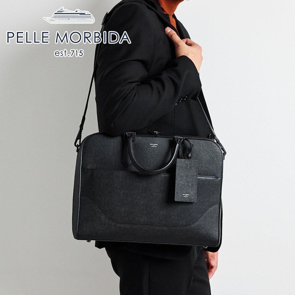 PELLE MORBIDA ペッレモルビダ Capitano キャピターノ エンボスレザー