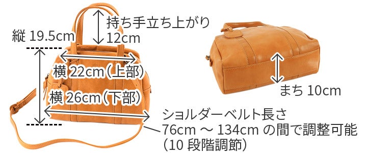 genten ゲンテン GOAT BASIC ゴートベーシック 2WAYミニボストンバッグ