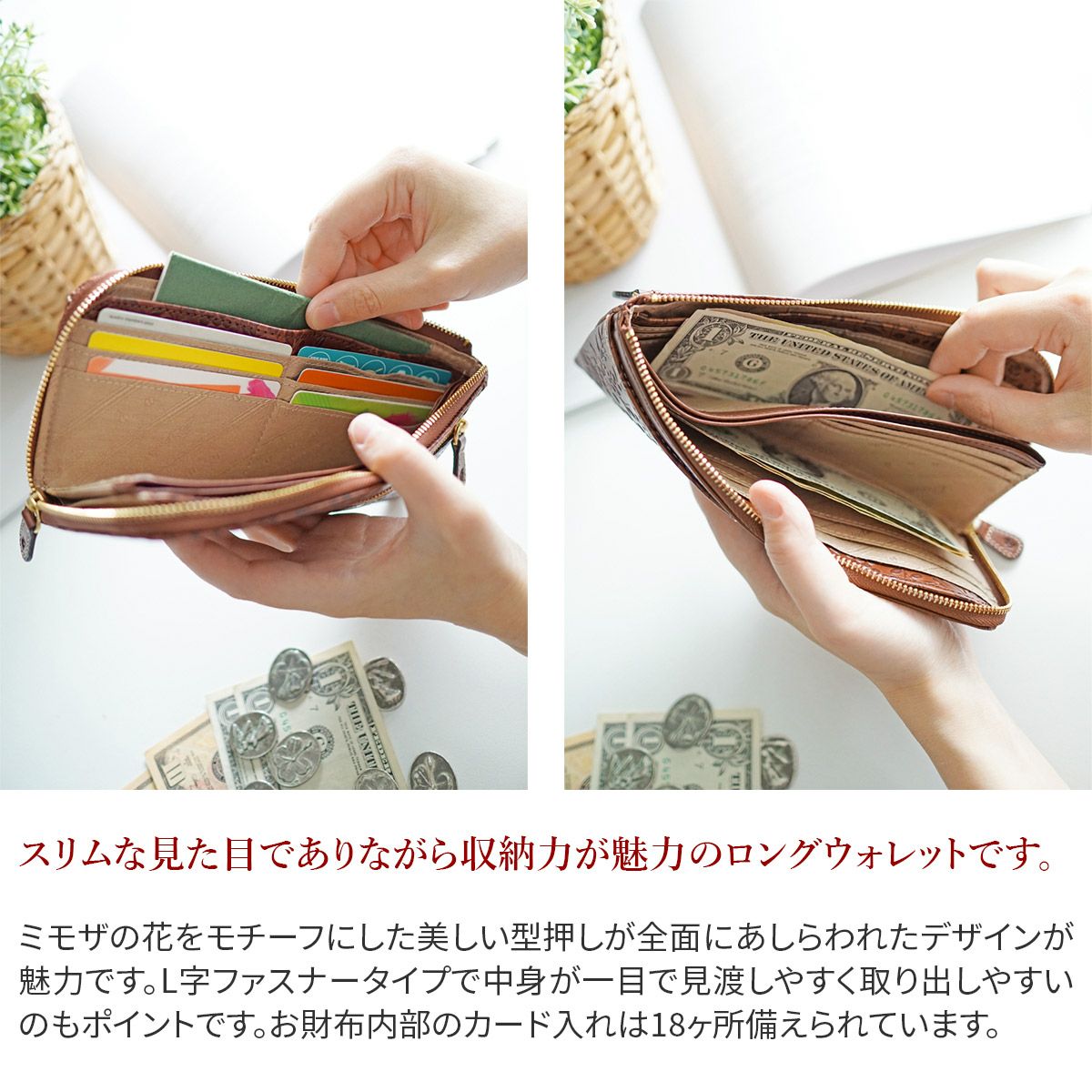 ダコタ財布 Dakotaミモザ長財布 Amazon | [ダコタ] ミモザ 長財布 0030252 オレンジ/34 | Dakota