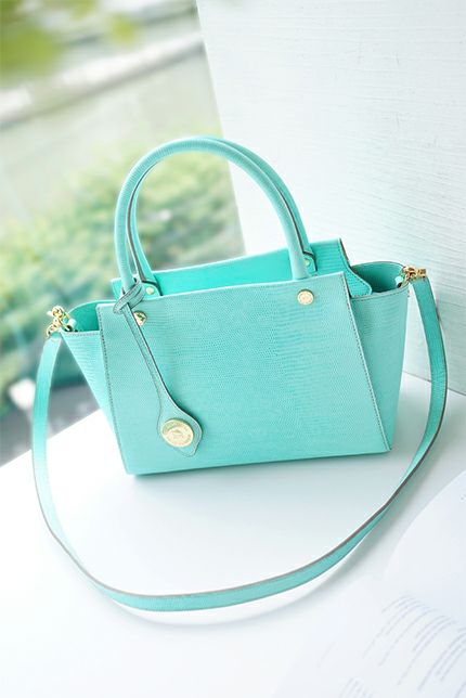 PELLE MORBIDA ペッレモルビダ VASCA ROSA バスカローザ リザード型押しレザー 手さげバッグ（ショルダーベルト付属） PMO-VA002