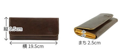 ALBERO アルベロ PIERROT（ピエロ） 小銭入れ付き長財布 6436