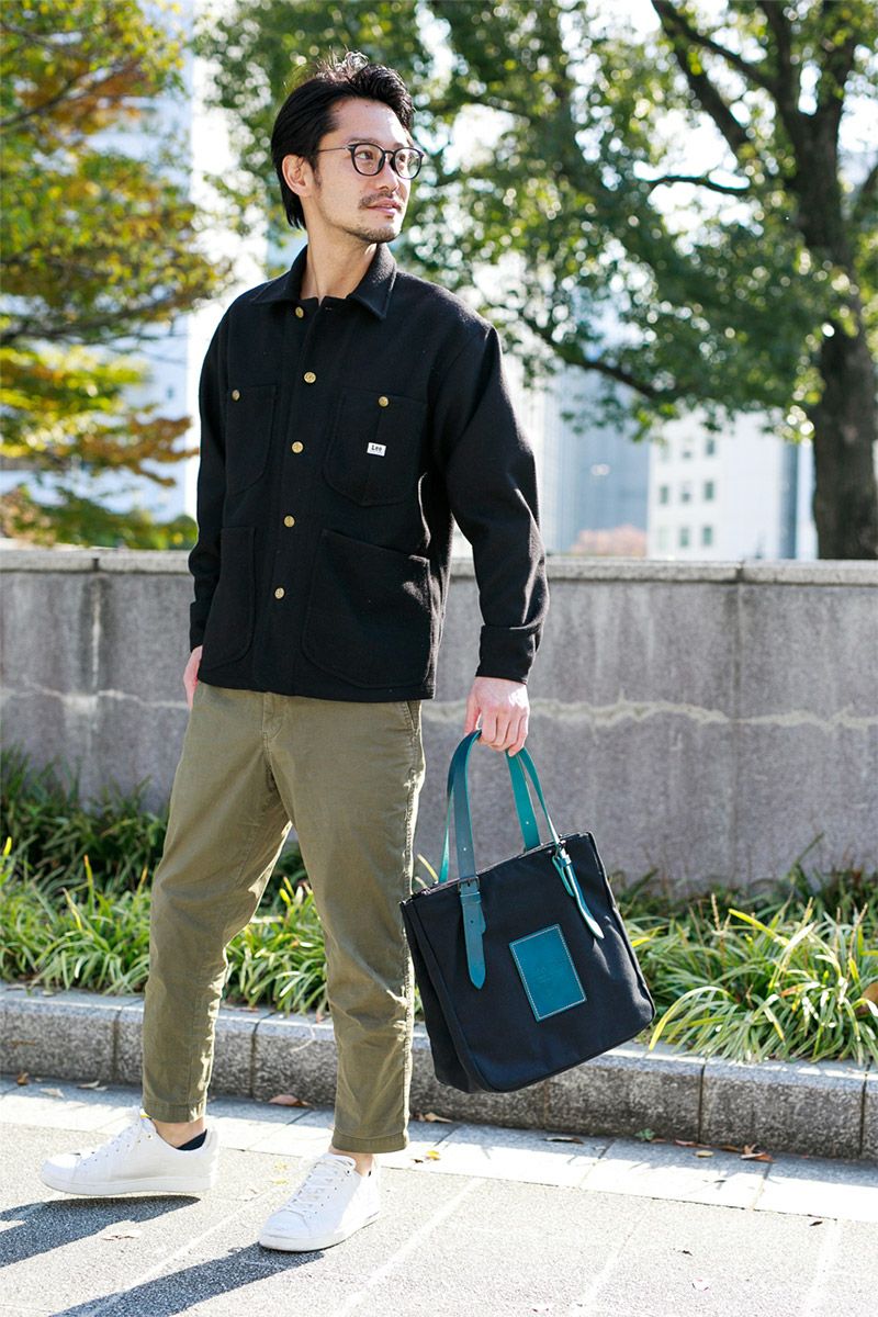 BAGGY PORT バギーポート 10号高密度帆布 BLACK ブラック