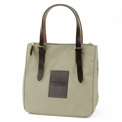 BAGGY PORT バギーポート 10号高密度帆布 BLACK ブラック トートバッグ（小） YNM-418