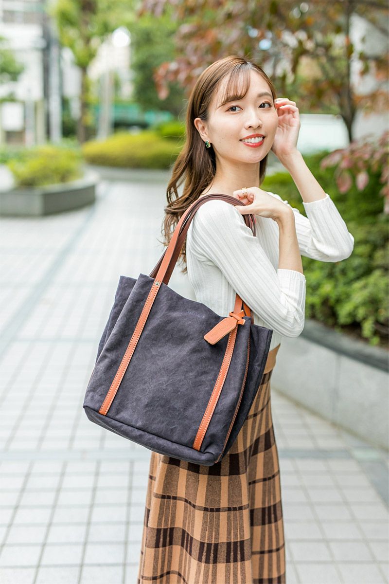 BEAU DESSIN S.A. ボーデッサン タンニン・ワッシャー トートバッグ
