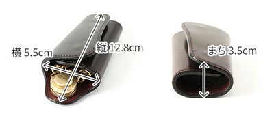 CORBO. コルボ -SLATE- Horween shell cordovan スレート ホーウィンシェルコードバン キーケース 1LL-1502