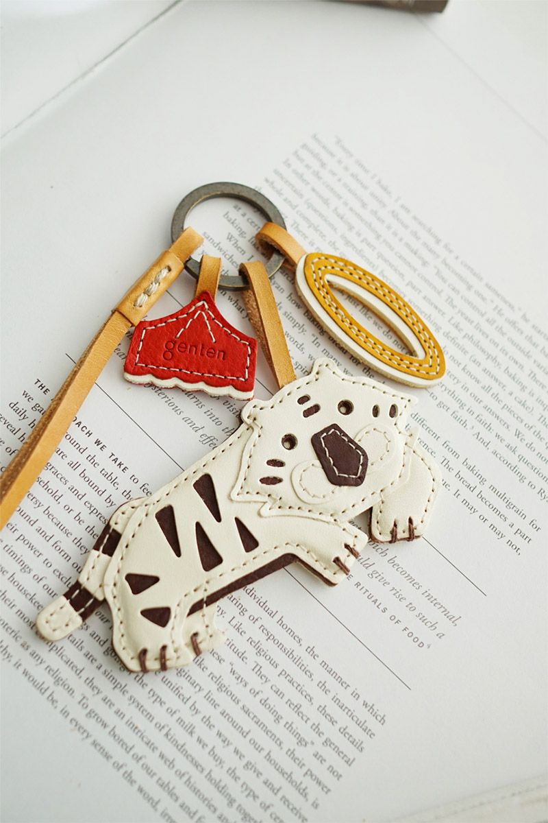 genten ゲンテン チャーム WAKU WAKU Charm（ワクワクチャーム） ホワイトタイガー 40805