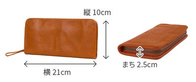 genten ゲンテン GOAT BASIC（ゴートベーシック） 小銭入れ付き長財布（ラウンドファスナー式） 44360（44350）（43260）