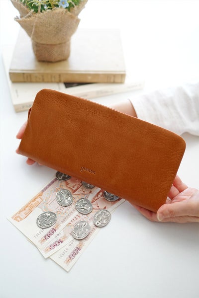 genten ゲンテン GOAT BASIC（ゴートベーシック） 小銭入れ付き長財布（ラウンドファスナー式） 44360（44350）（43260）