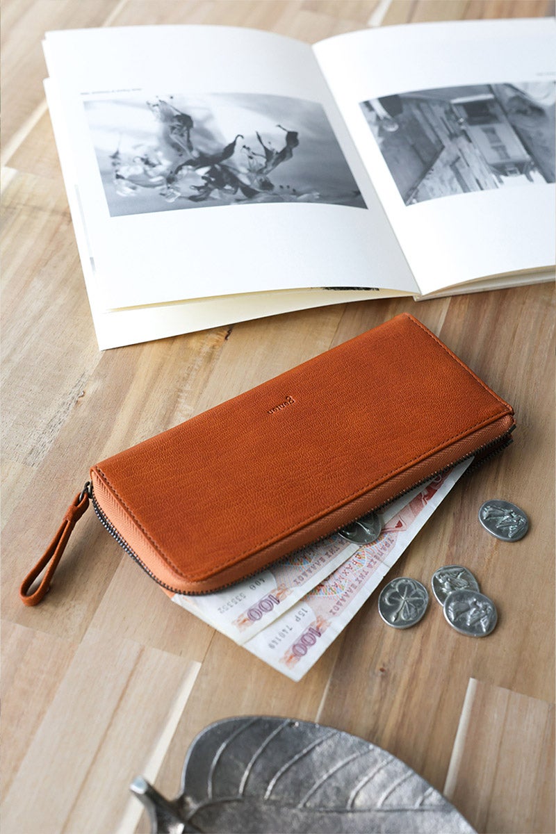 genten ゲンテン GOAT BASIC（ゴートベーシック） 小銭入れ付き長財布（L字ファスナー式） 43261