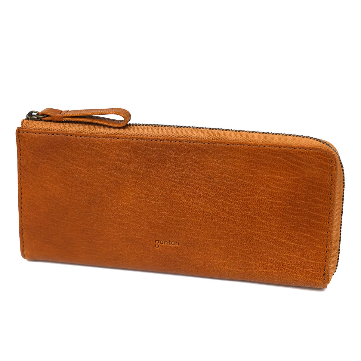 genten ゲンテン GOAT BASIC（ゴートベーシック） 小銭入れ付き長財布（L字ファスナー式） 43261