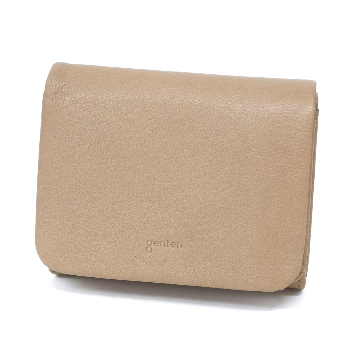 genten ゲンテン GOAT BASIC（ゴートベーシック） 小銭入れ付き二つ折り財布 43263