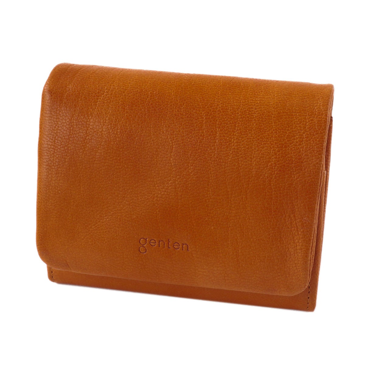 genten ゲンテン GOAT BASIC ゴートベーシック 小銭入れ付き二つ折り財布 44362（43263）