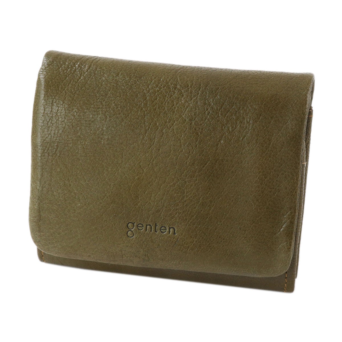 genten ゲンテン GOAT BASIC ゴートベーシック 小銭入れ付き二つ折り財布 44362（43263）
