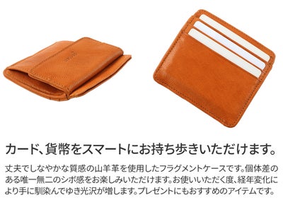 genten ゲンテン GOAT BASIC（ゴートベーシック） フラグメントケース 43264