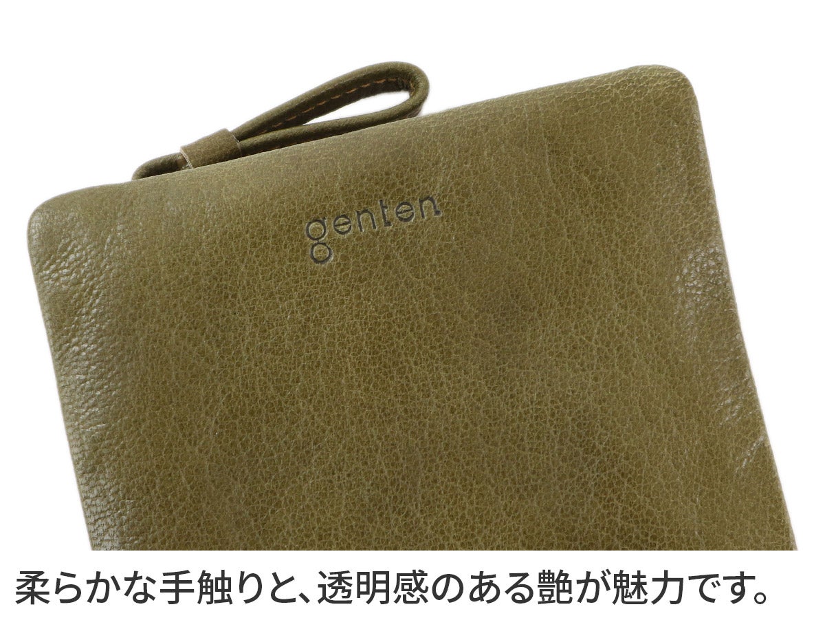 genten ゲンテン GOAT BASIC ゴートベーシック 小銭入れ付き二つ折り