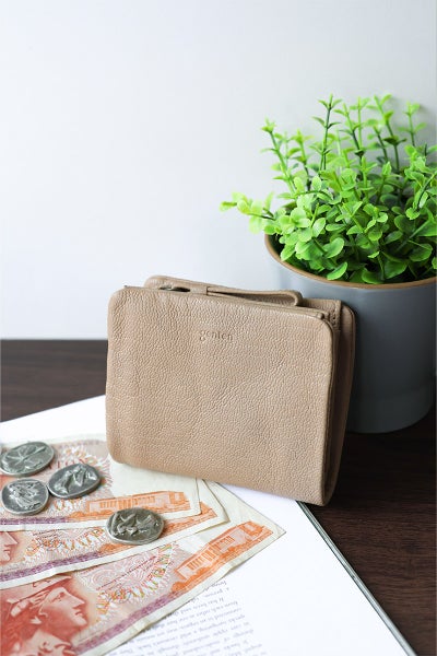 genten ゲンテン GOAT BASIC（ゴートベーシック） 小銭入れ付き二つ折り財布 43265