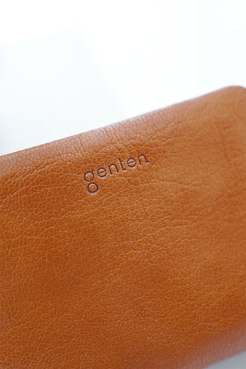 genten ゲンテン GOAT BASIC（ゴートベーシック） 小銭入れ付き二つ折り財布 43265