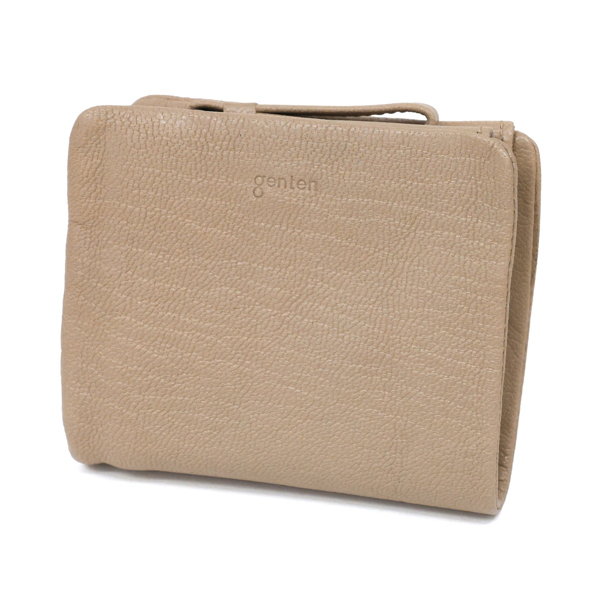 genten ゲンテン GOAT BASIC（ゴートベーシック） 小銭入れ付き二つ折り財布 43265