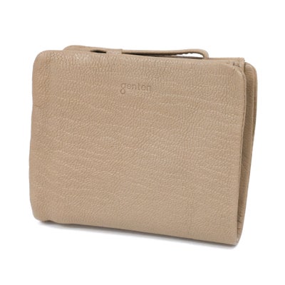 genten ゲンテン GOAT BASIC（ゴートベーシック） 小銭入れ付き二つ折り財布 43265