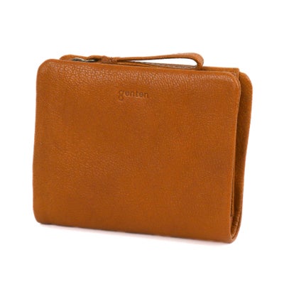 genten ゲンテン GOAT BASIC（ゴートベーシック） 小銭入れ付き二つ折り財布 43265