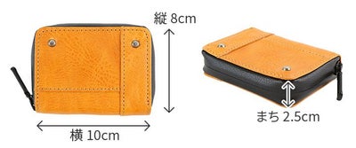 BAGGY PORT バギーポート 財布 防水イタリアンレザー 小銭入れ（ラウンドファスナー式） HRD-252