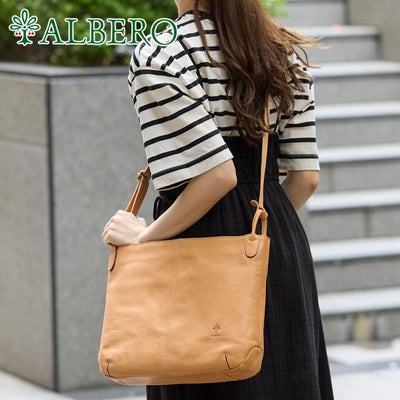 ALBERO アルベロ NATURALE ナチュラーレ ショルダーバッグ 2160