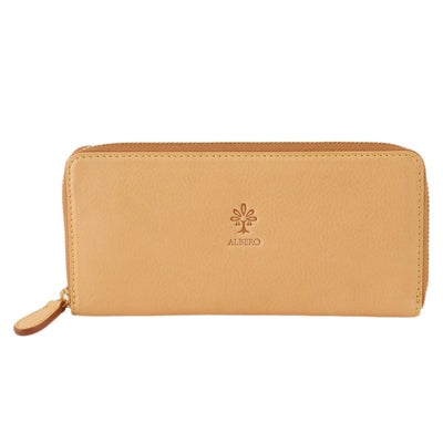 ALBERO アルベロ NATURE ナチュレ 小銭入れ付き長財布 ラウンドファスナー式 5388