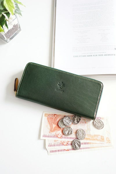 ALBERO アルベロ PIERROT ピエロ 小銭入れ付き長財布 ラウンドファスナー式 6442