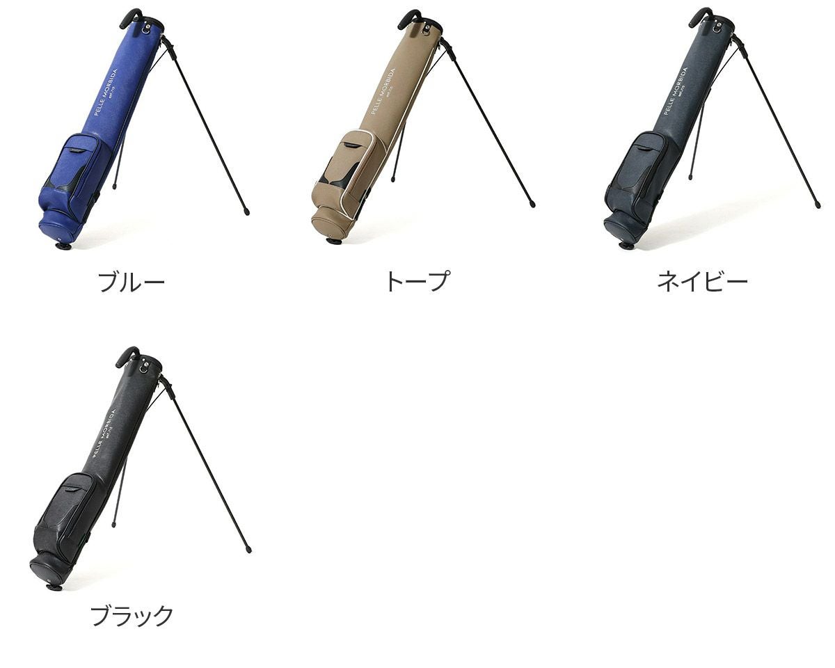 PELLE MORBIDA ペッレモルビダ Golf ゴルフ キャディバッグ セルフ