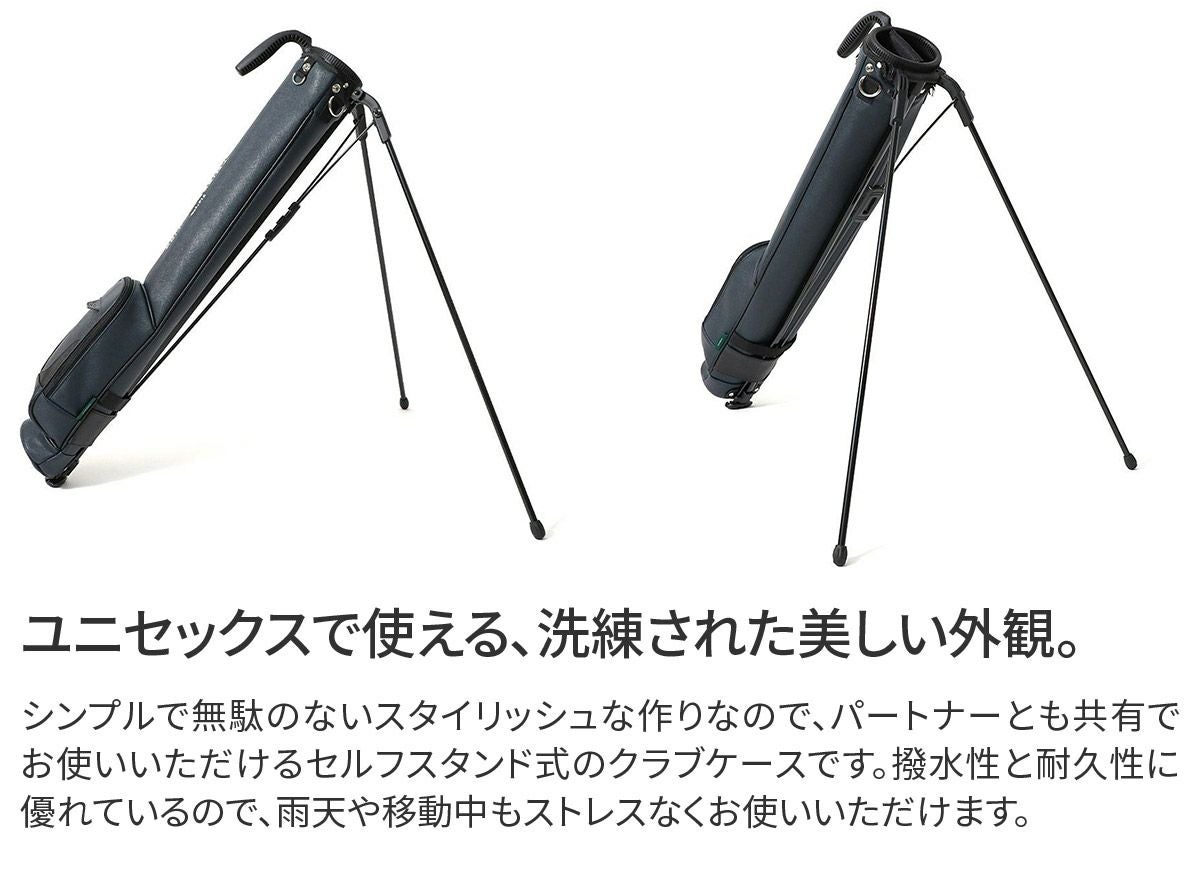PELLE MORBIDA ペッレモルビダ Golf ゴルフ キャディバッグ セルフ