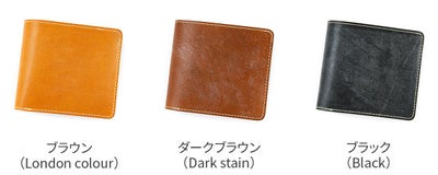 CORBO. コルボ full grain Bridle Leather フルグレイン ブライドルレザー 小銭入れ付き二つ折り財布 1LM-1601