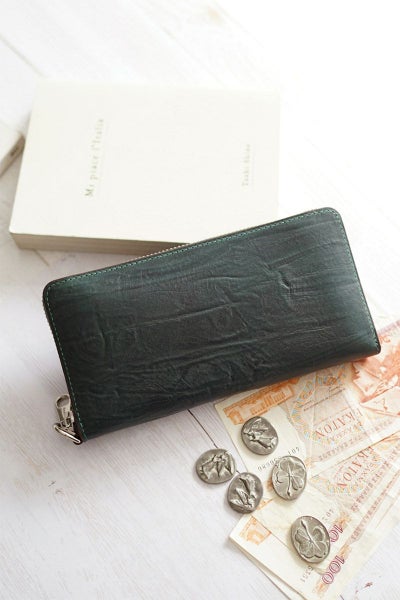 SONNE ゾンネ SCIROCCO シロッコ ラウンドファスナー 小銭入れ付き 長財布 SO-SOD001B