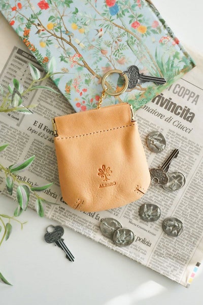 ALBERO アルベロ NATURE ナチュレ バネ式キーケース 5396