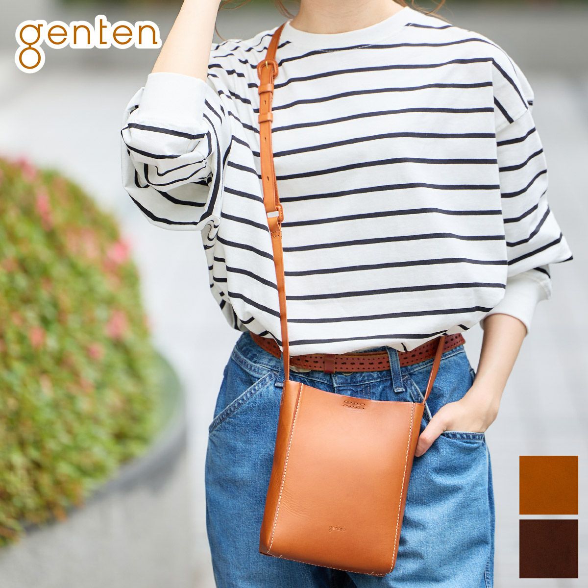 genten ゲンテン ミニ ショルダーバッグ 49055
