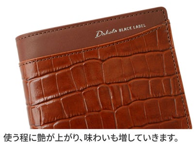 Dakota BLACK LABEL ダコタ ブラックレーベル スライブ 小銭入れ付き二つ折り財布 0621010