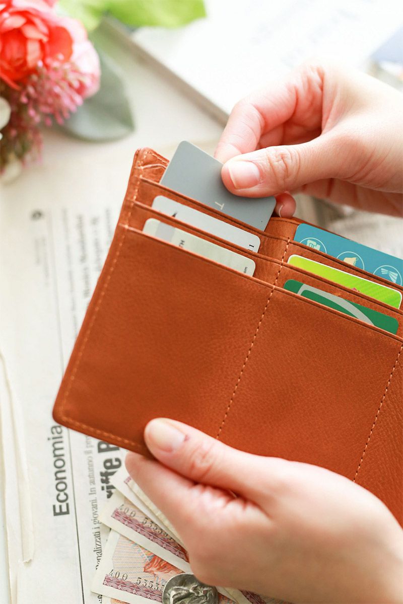 Dakota ダコタ エザーゴノ 小銭入れ付き三つ折り財布 0030770