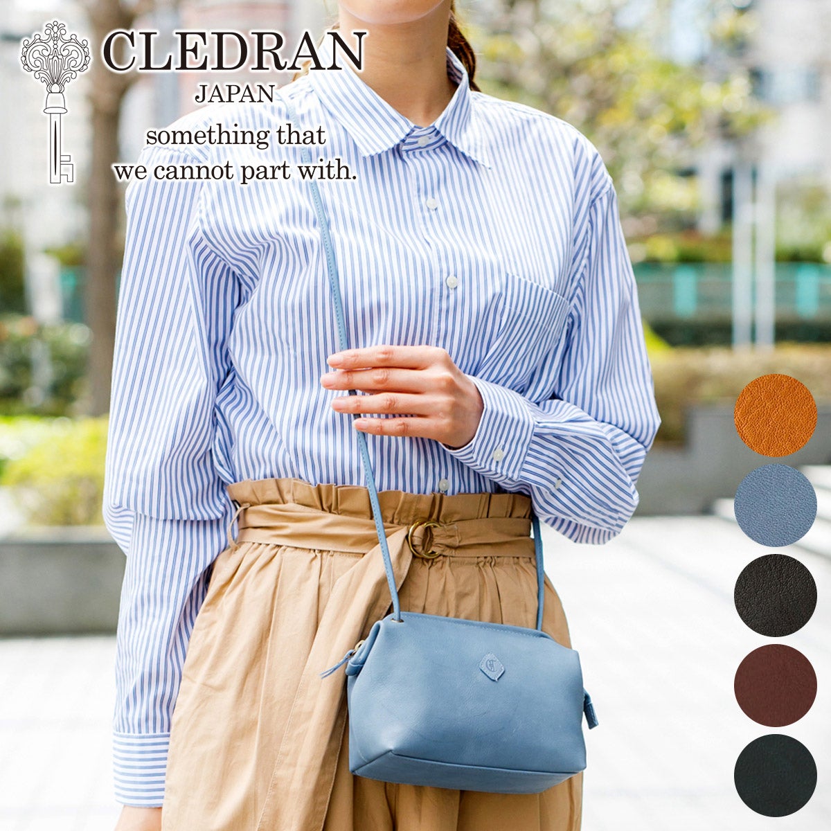 本日限定値下げ★新品★CLEDRAN ★レディース ショルダーバッグ CLEDRAN（クレドラン） ショルダーバッグ レディース 日本製 正規販売