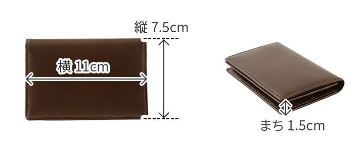 HERGOPOCH エルゴポック 06 Series 06シリーズ ワキシングレザー 名刺入れ 06-SLG-N
