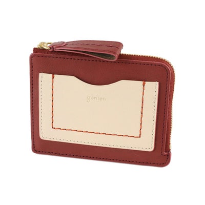 genten ゲンテン ricordo リコルド カードケース L字ファスナー式 43617