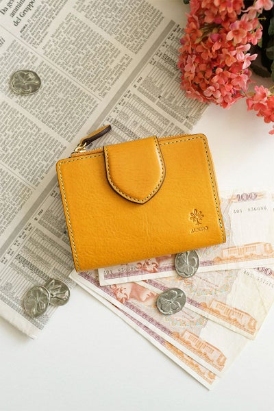 ALBERO アルベロ PECORINO ペコリーノ 小銭入れ付き二つ折り財布 8953