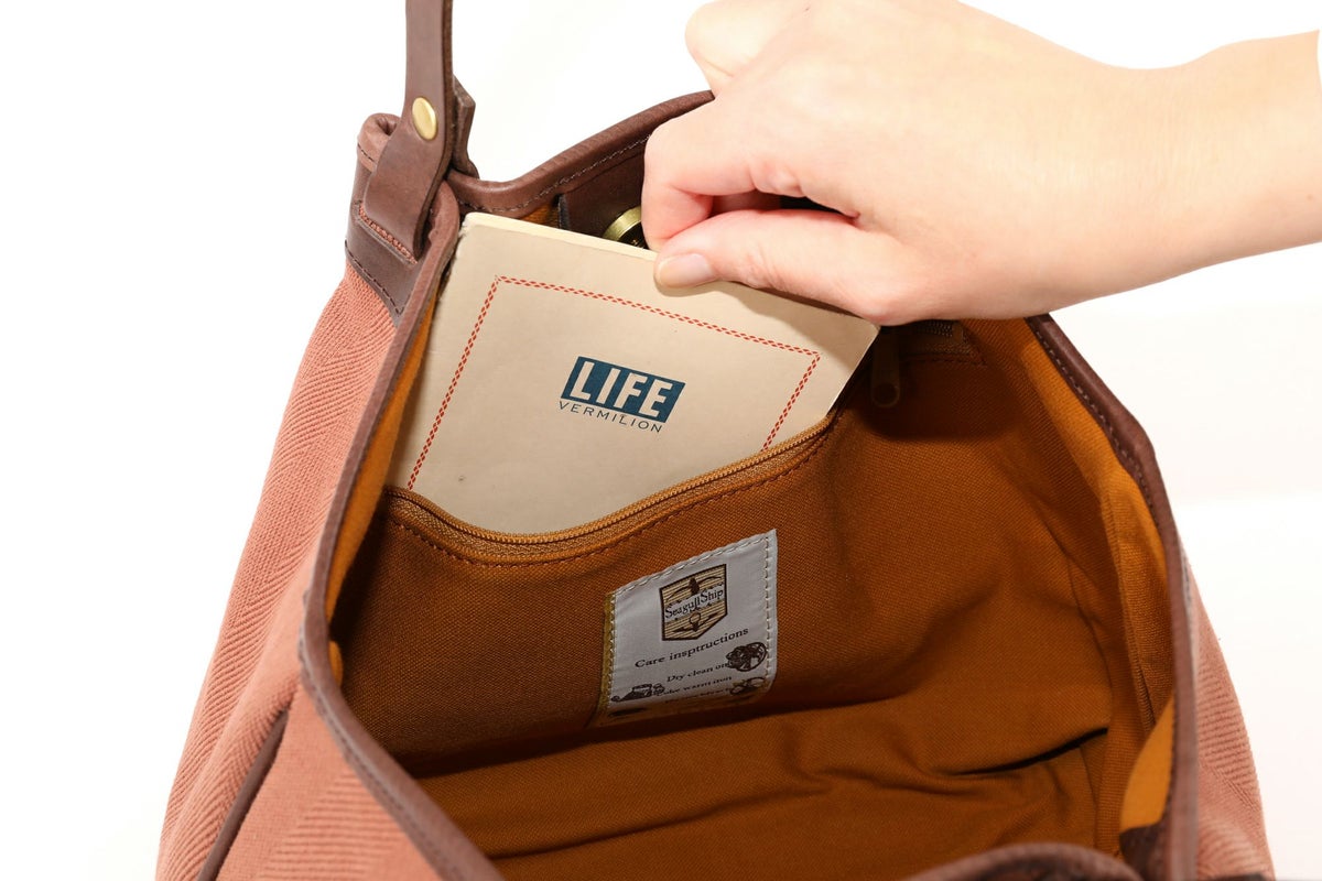 SEAGULL SHIP シーガルシップ 倉敷ヘリンボーン トートバッグ SMAK-222